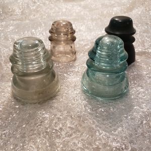 Antique Electric Glass Insulator Bundle